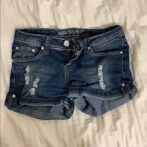 Jean shorts